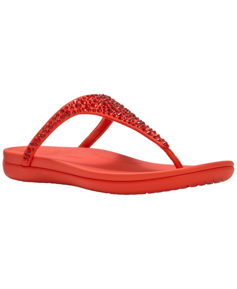 Women's Solay Mixed-Crystal Wedge Sandals