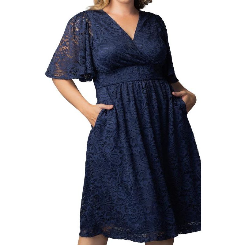 Plus Size Fable Lace Cocktail Dress