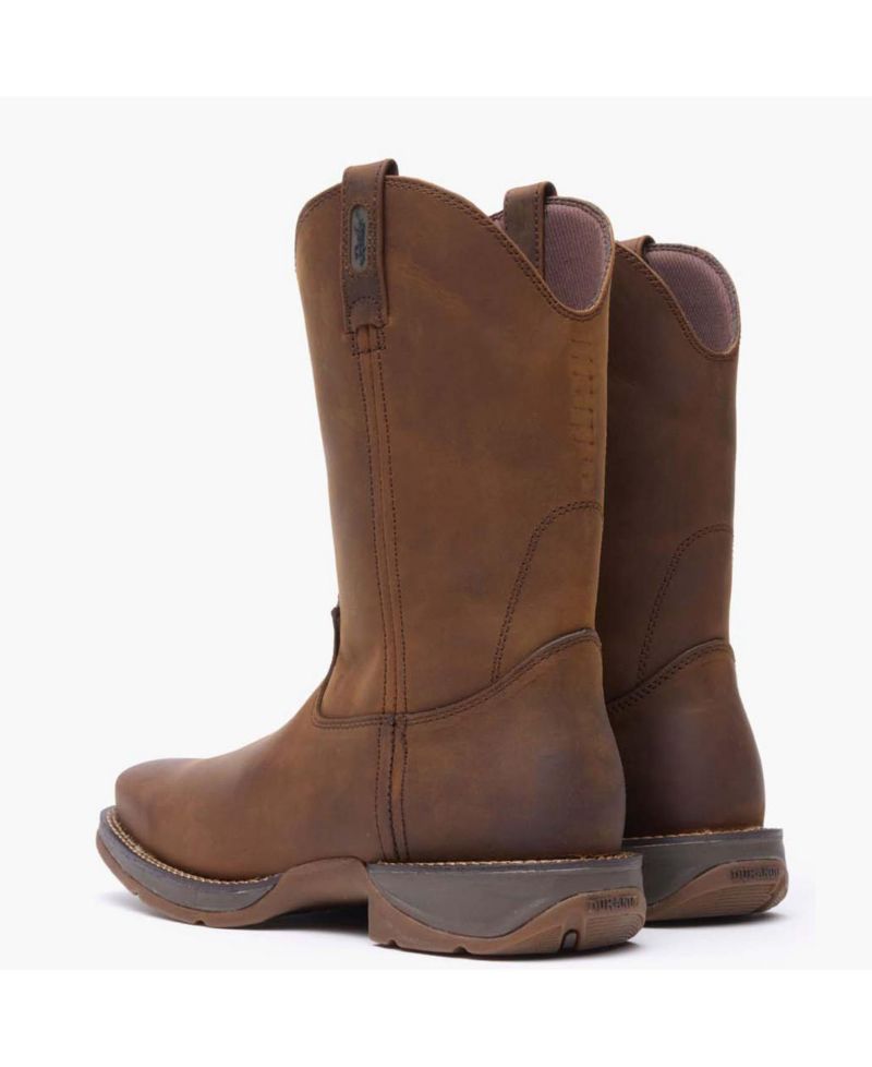 Men's Rebel by Brown Pull-On Western Boot