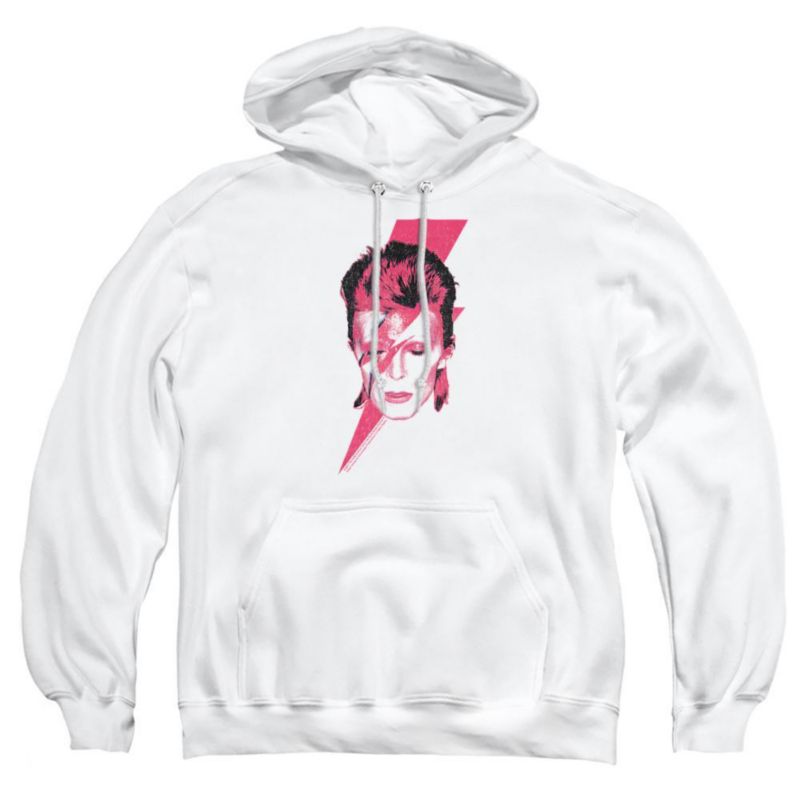 Men's Aladdin Sane Graphic Long-Sleeve Pullover Hoodie