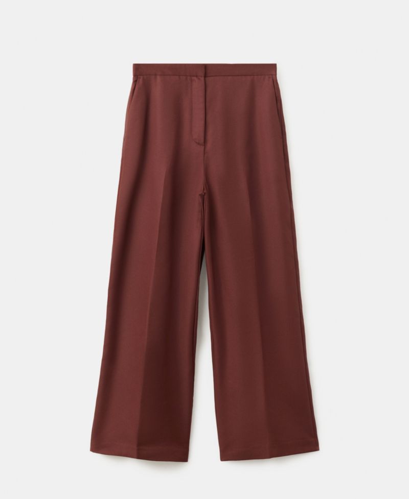 Women's High-Waisted Lyocell Pants
