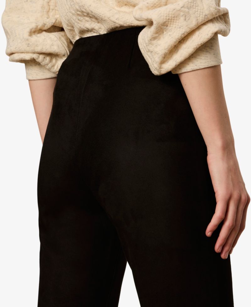 Women's Sashay Faux-Suede Flare Leggings