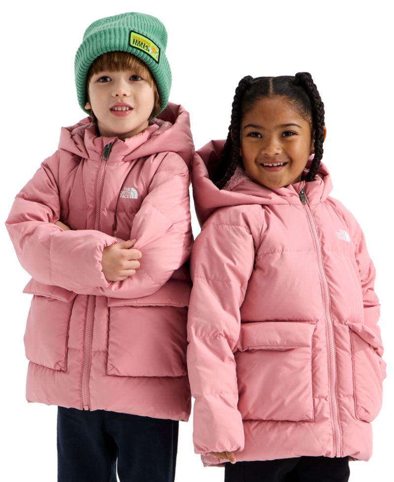 Boys' and Girls' 2T-7 Down Fleece-Lined Insulated Parka Jacket