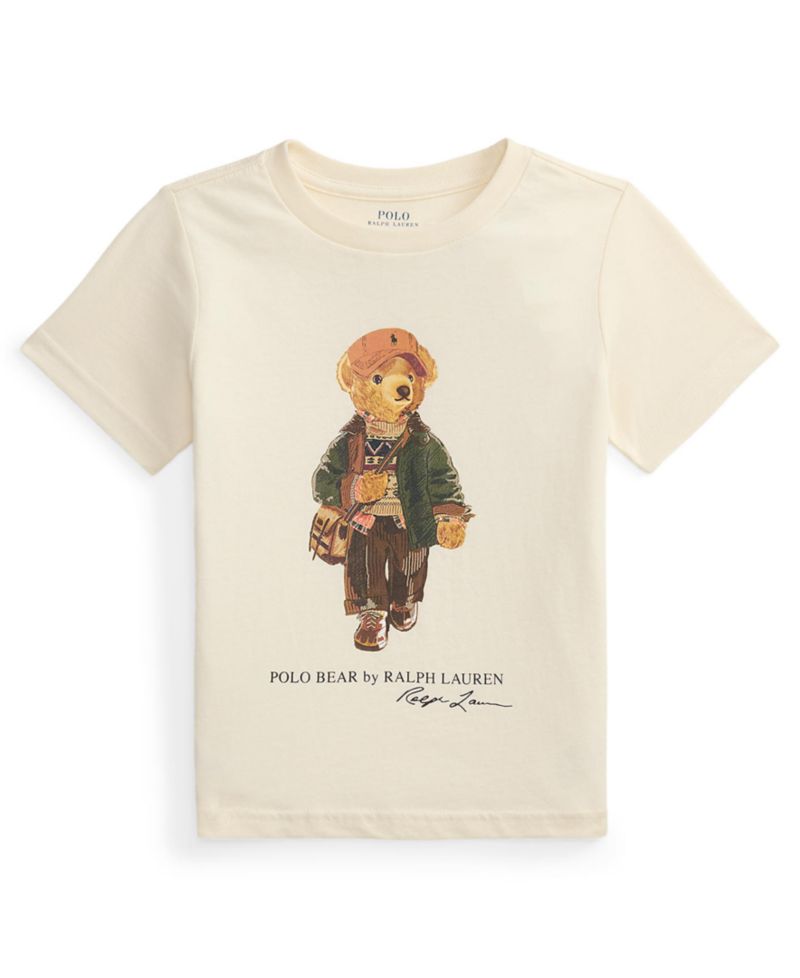 Boys' 2T-7 Polo Bear Cotton Jersey T-Shirt