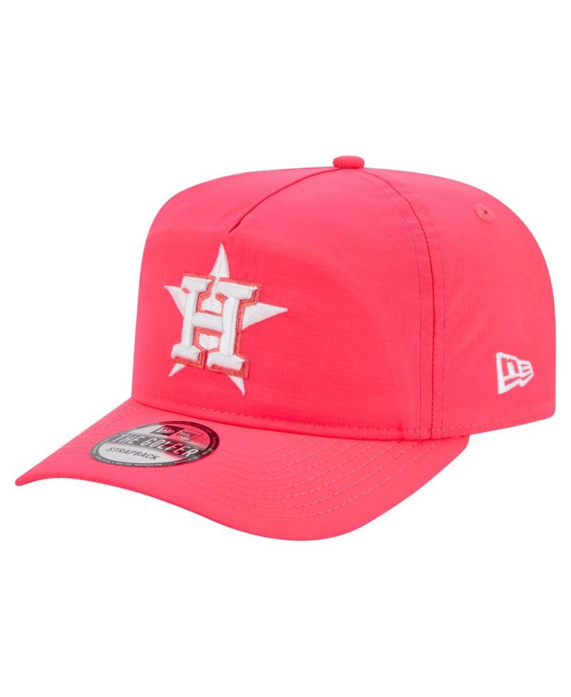 Men's Pink Houston Astros Everyday Golfer Adjustable Hat