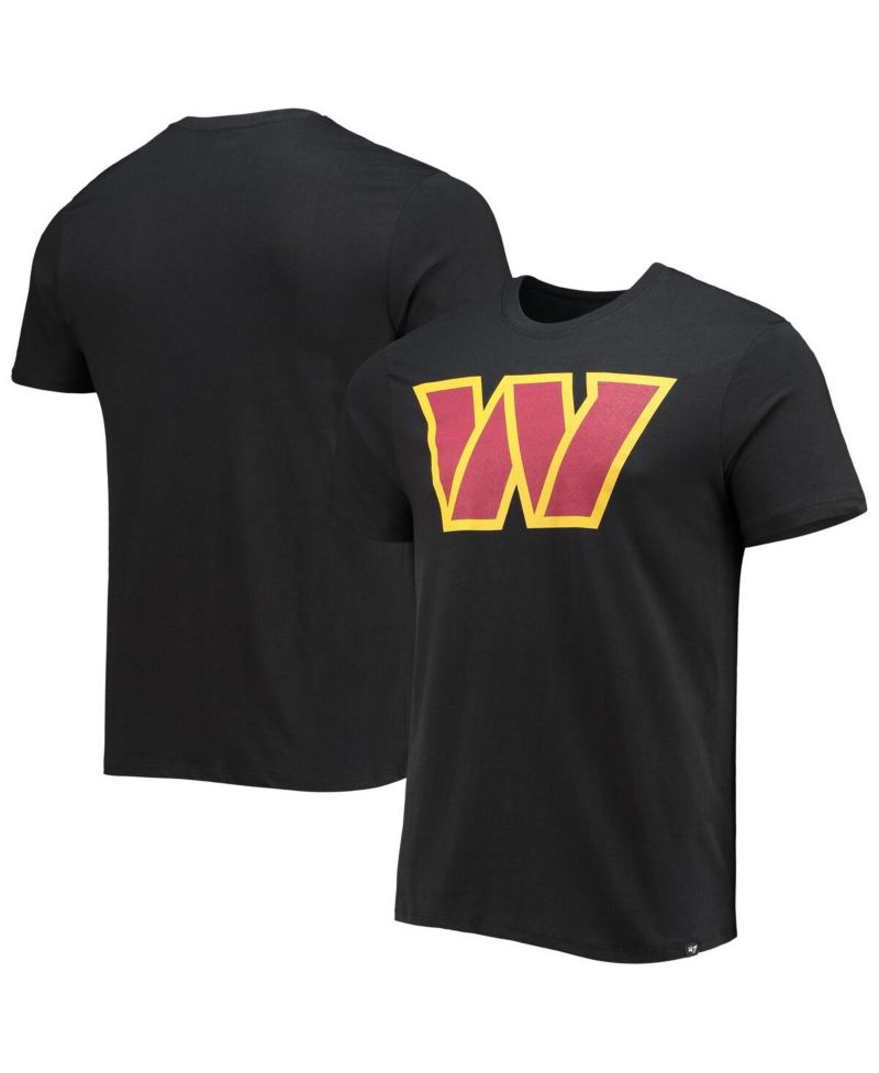 Men's Black Washington Commanders Imprint Super Rival T-shirt