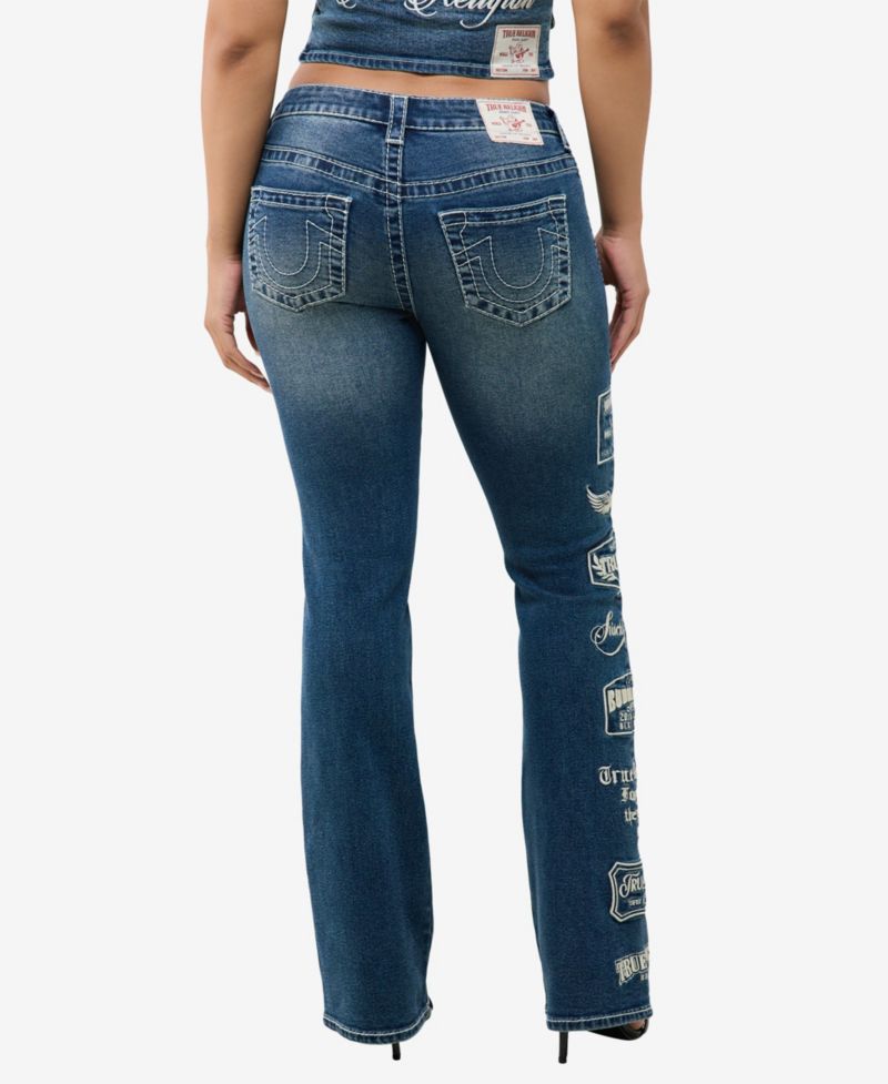 Women's Becca Low-Rise Bootcut Y2K Jeans