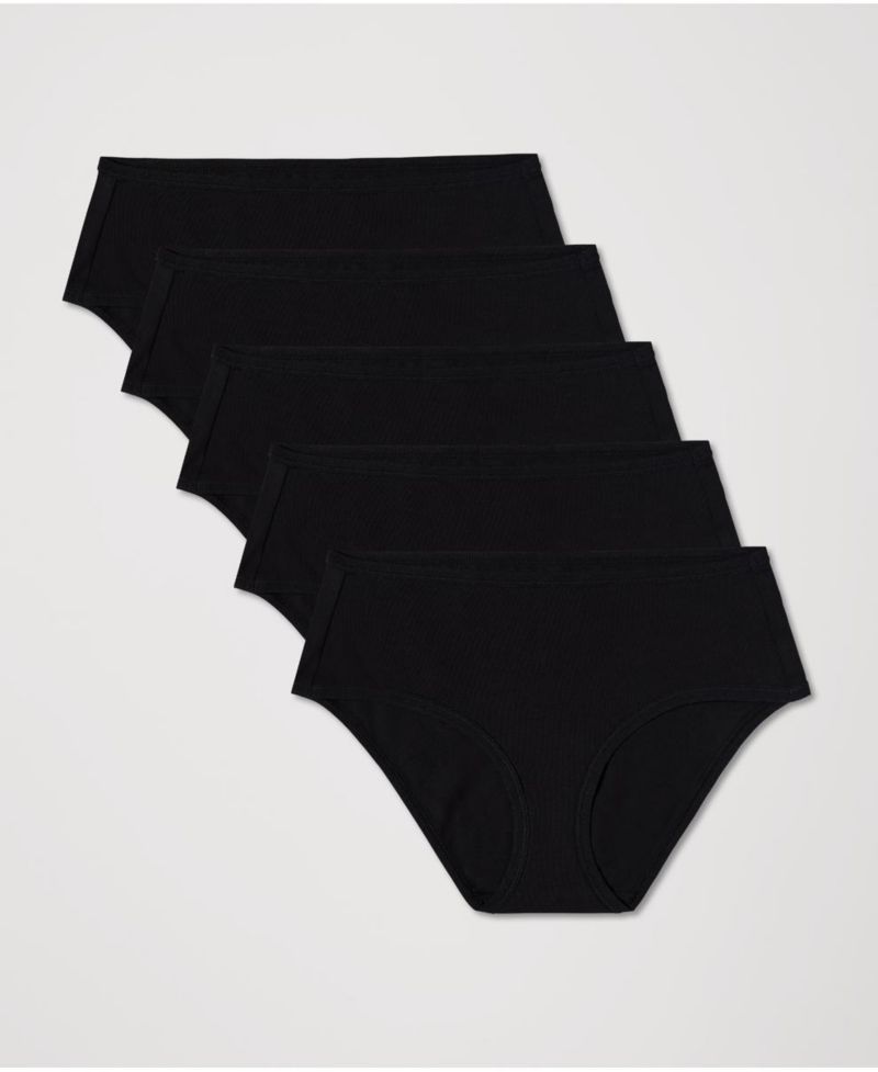 Women's Everyday Mid Rise Hipster 5-Pack