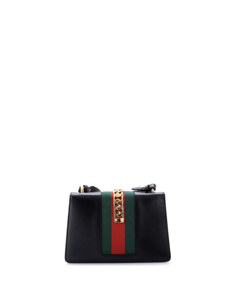 Small Sylvie Shoulder Bag Leather