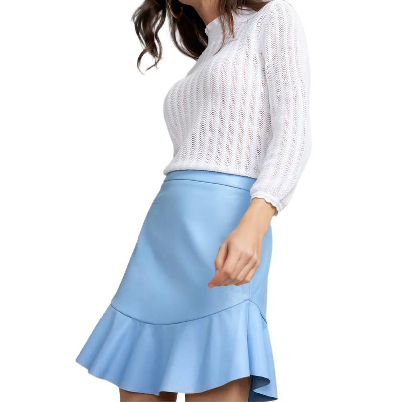 Women's Brianna Faux Leather Skirt