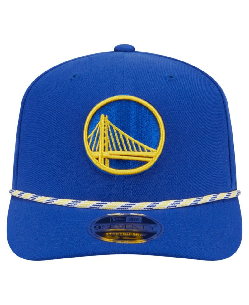 Men's Blue Golden State Warriors Rope 9SEVENTY Adjustable Hat
