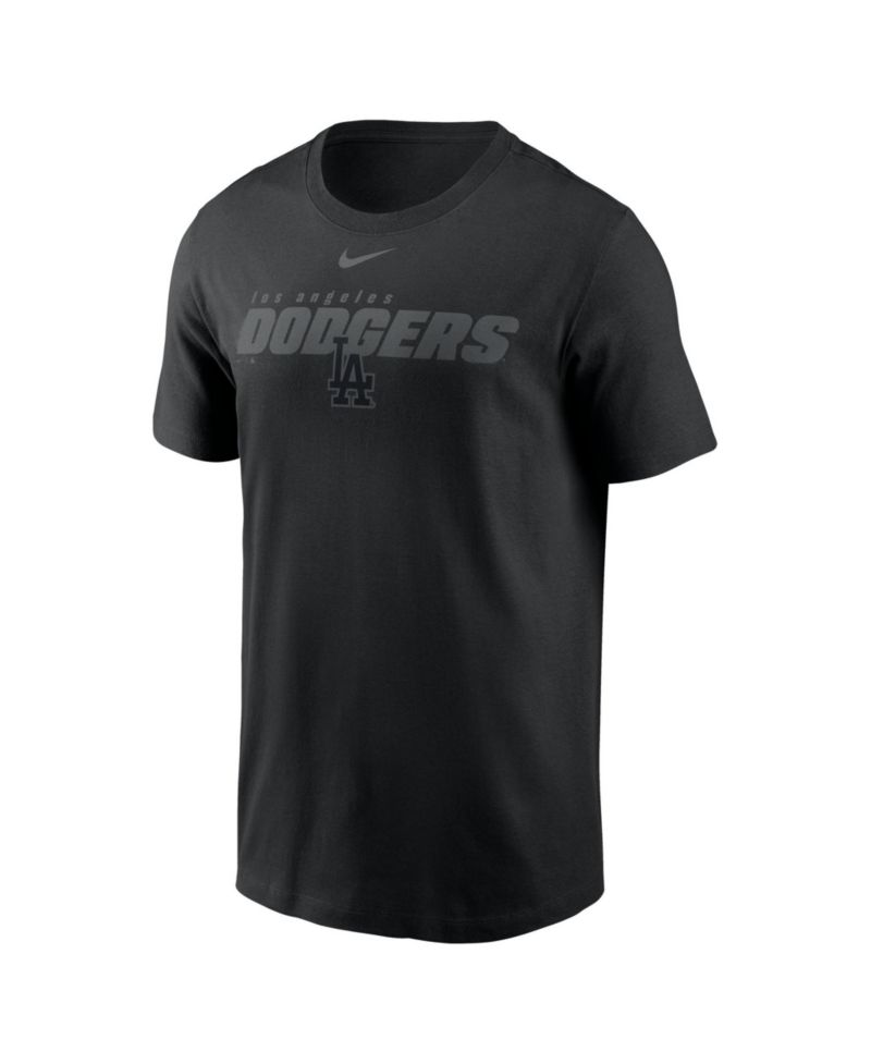 Men's Black Los Angeles Dodgers Tonal Club T-Shirt