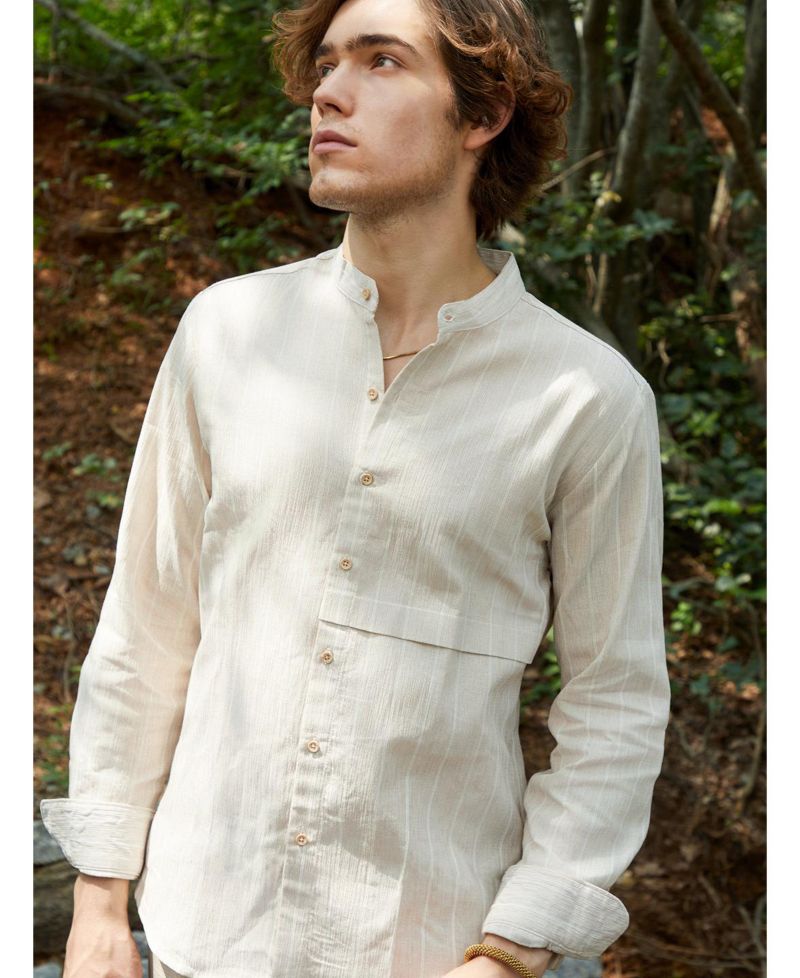 Men's Pencil-Striped Shirt