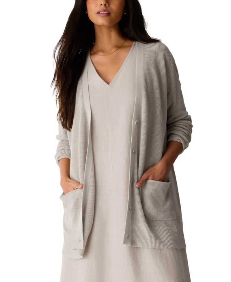Women's & Plus Size V-Neck Cardigan