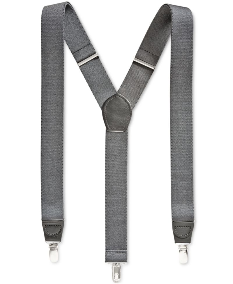 Men's Solid Suspenders