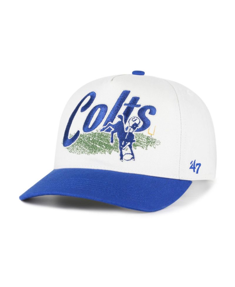 Men's Indianapolis Colts Throwback Adjustable Enfield Baseball Cap
