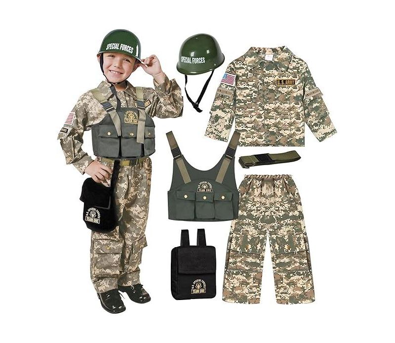 Army Soldier Costume - Kids