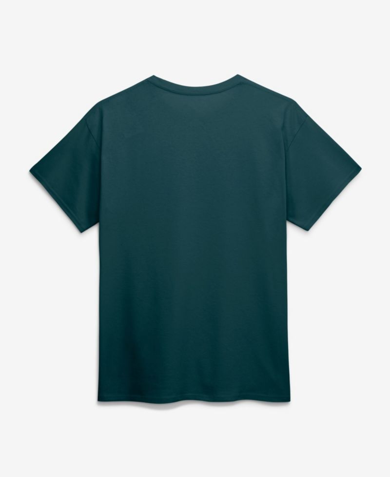 Men's Midnight Green Philadelphia Eagles Cotton Victory Arch T-Shirt