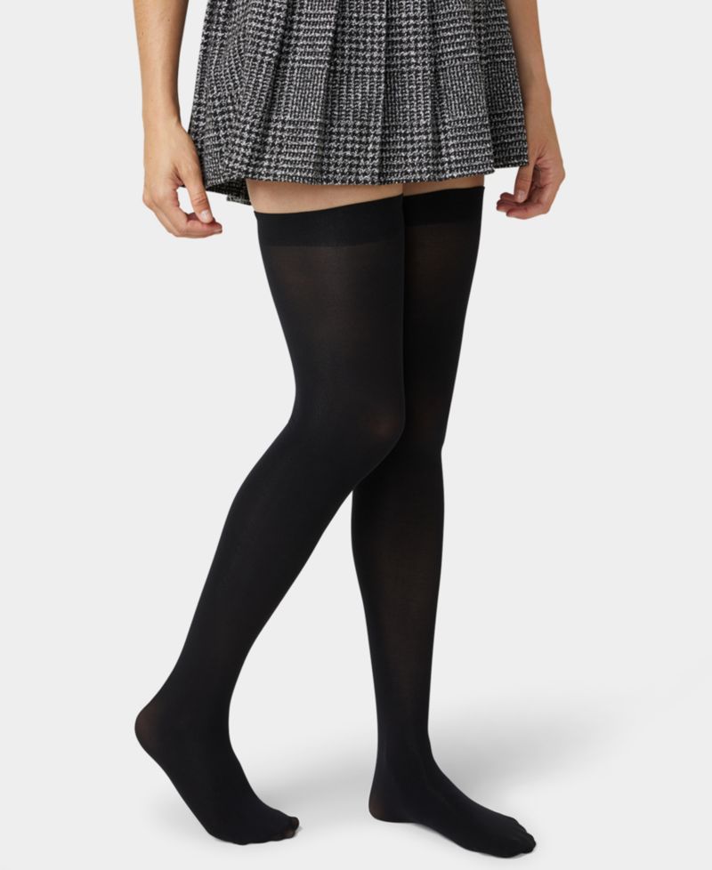 Women's Opaque Over The Knee Socks