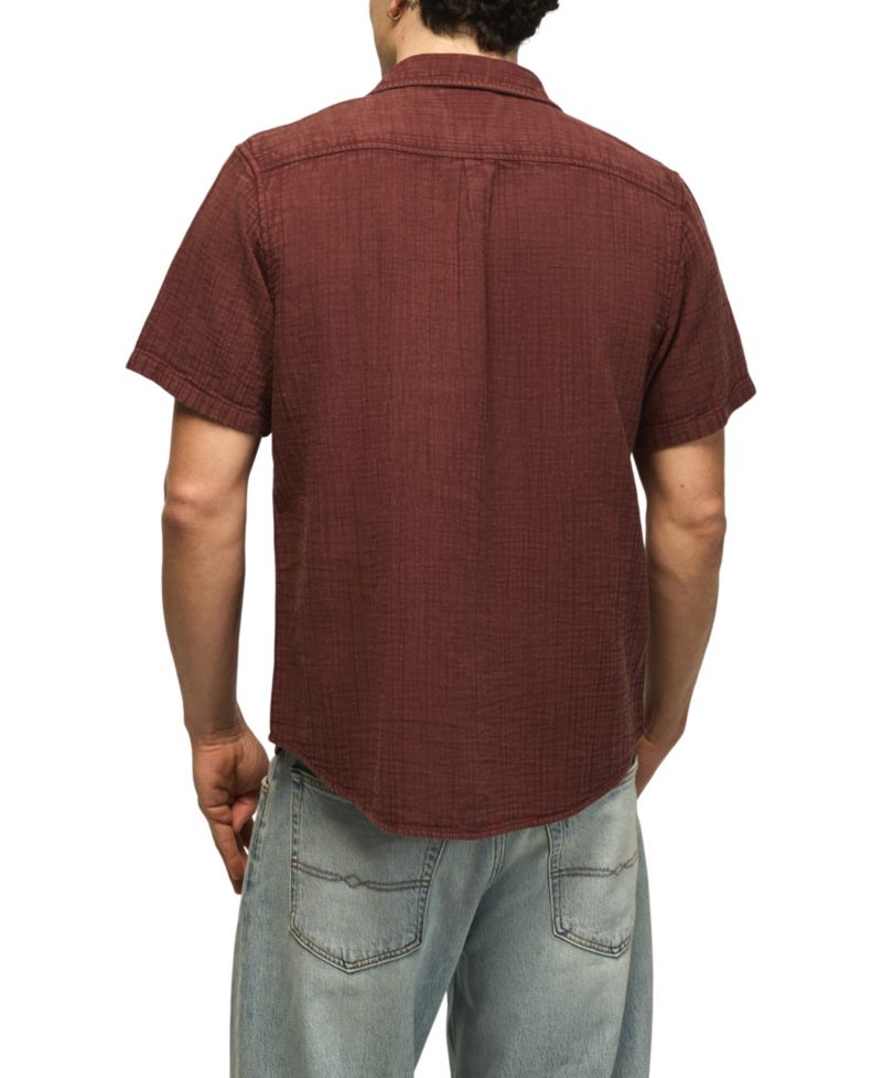 Men's Double Gauze Short-Sleeve Shirt