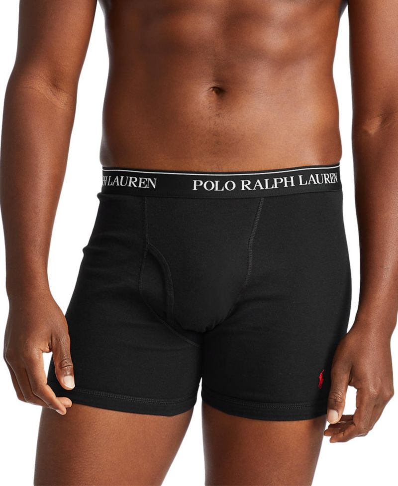 Men's 3-Pack Big & Tall Cotton Boxer Briefs