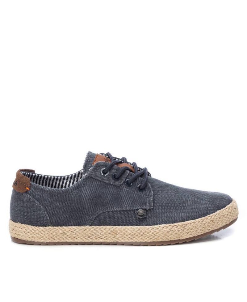 Men's Casual Jute Wrapped Sole Oxfords