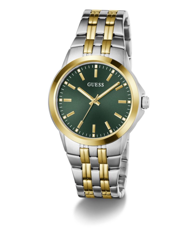 Men's Quartz Two-Tone Stainless Steel Watch 39mm