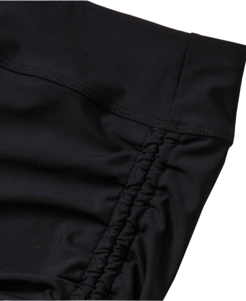 Girls Chlorine Resistant Ruched Swim Boyshort