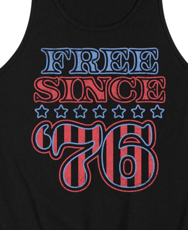 Men's Free Since 76 Sleeveless Graphic Tank Top
