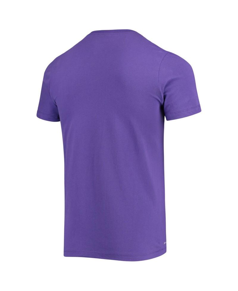 Men's Purple Los Angeles Sparks Logo Performance T-shirt