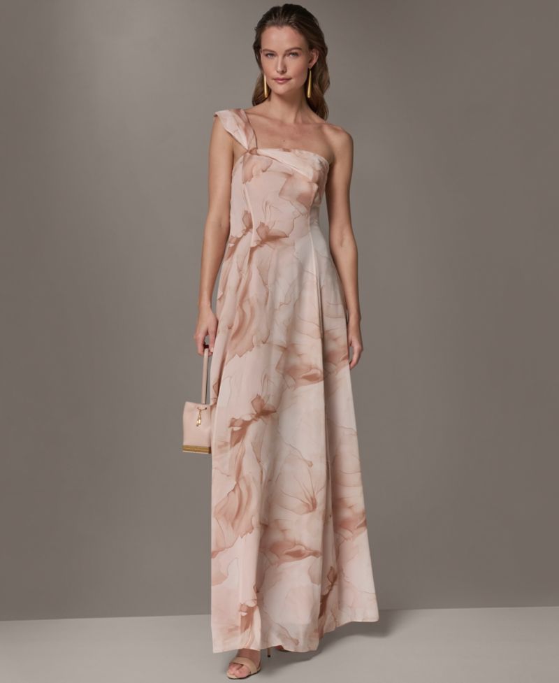 Women's One-Shoulder Ball Gown