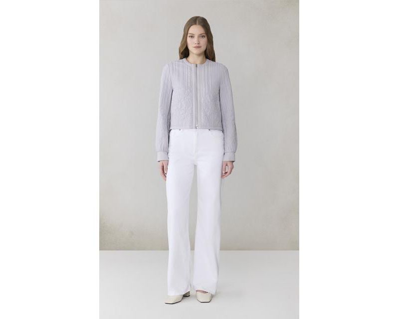 Women's REITA Boxy Jacket in Insulated Soft Nylon