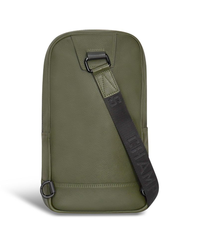 Onyx Leather Sling Bag
