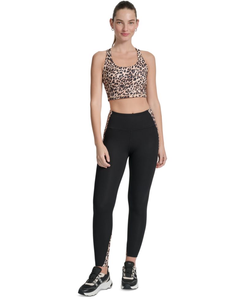 Women's Color-Block Super High-Waist Compression Leggings