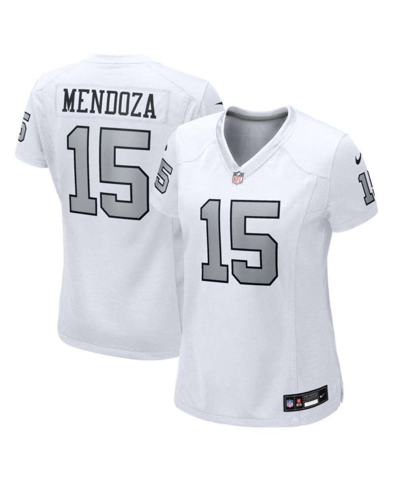 Women's Fernando Mendoza White Las Vegas Raiders Alternate Game Jersey