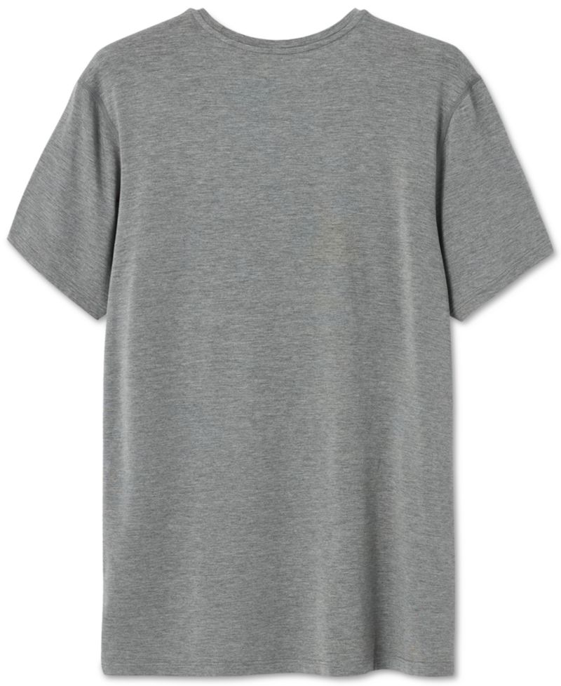Men's Snooze Relaxed-Fit Heathered Sleep T-Shirt