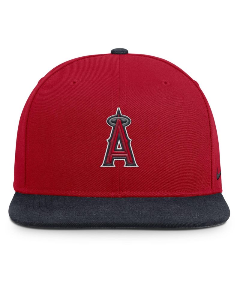 Men's Red/Navy Los Angeles Angels Primetime Pro Dri-FIT snapback Hat