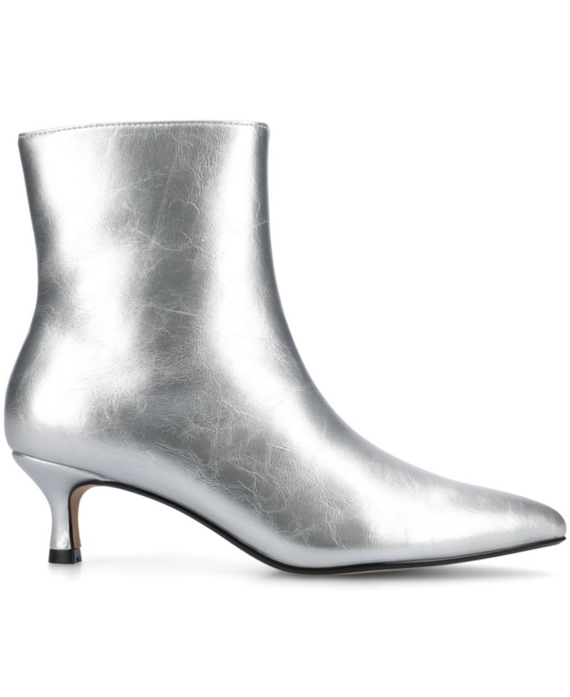 Women's Arely Kitten Heel Pointed Toe Dress Booties