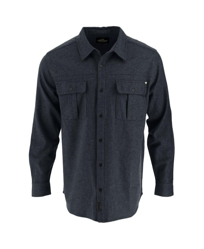 Men's Heavyweight Brushed Button Up Shirt
