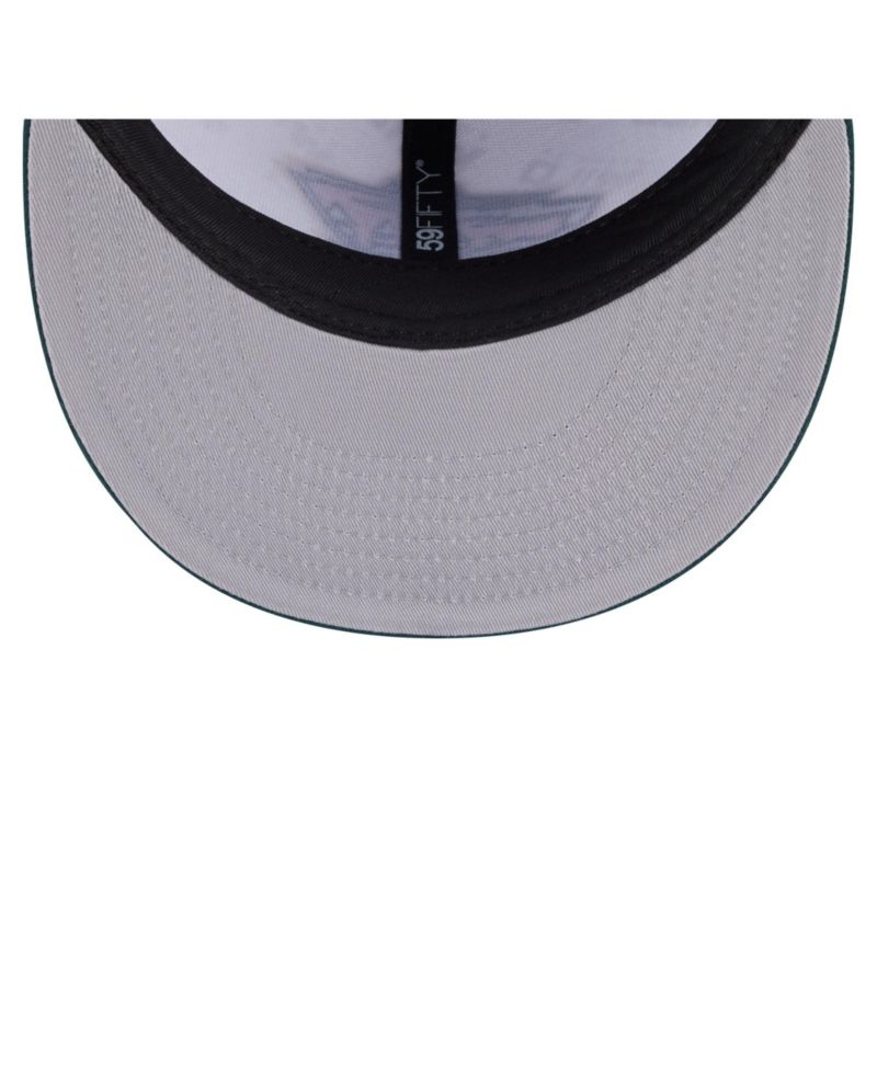 Men's White/Green Minnesota Wild Repeat Two-Tone 59FIFTY Fitted Hat