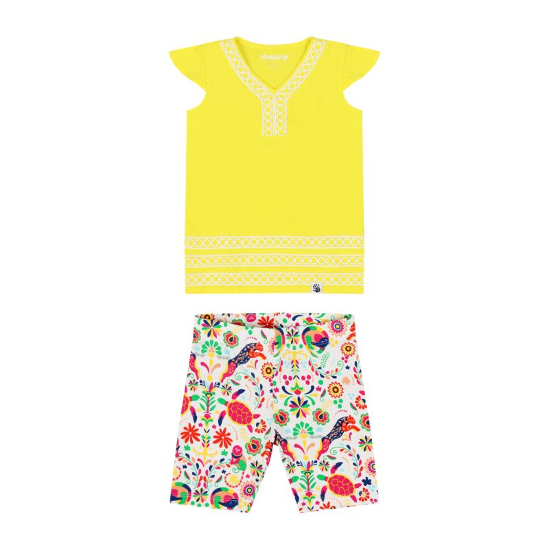 Girls Burda Tunic & Short Set
