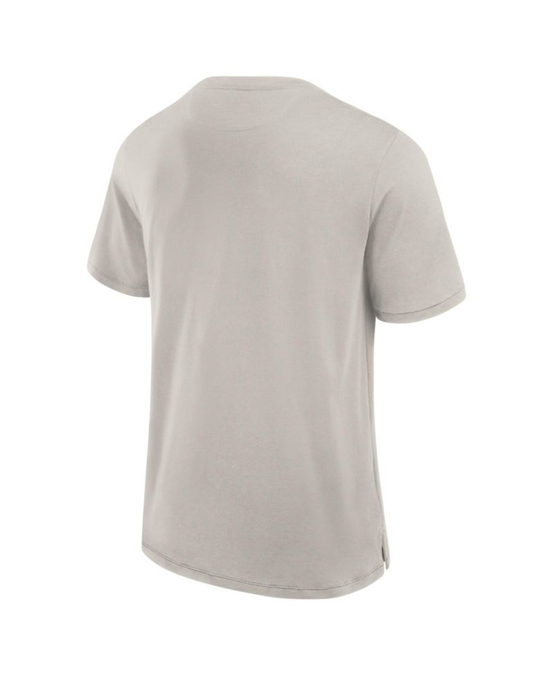 Men's Cream New York Knicks Crossover Collection Pull Up Jumper Shot Premium T-Shirt