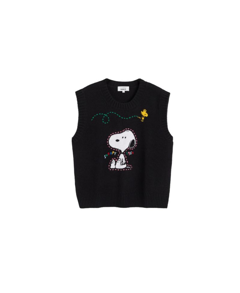 Women's Chinti and Parker Wool-Cashmere Snoopy Tank