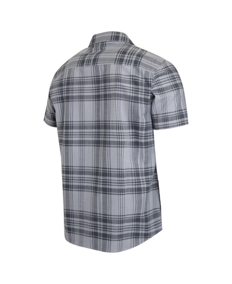 Men's Las Vegas Raiders Plaid Classic-Fit Button-Up Shirt