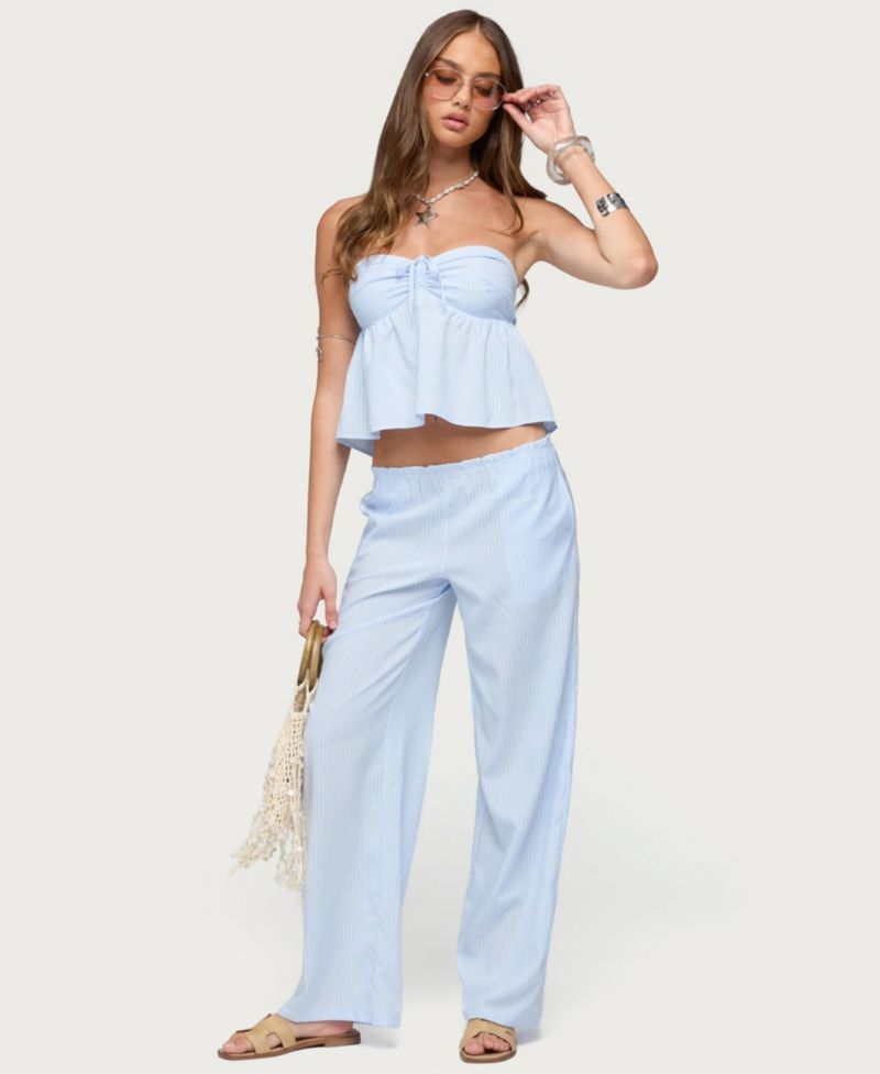 Women's Cersei Striped Low Rise Pants
