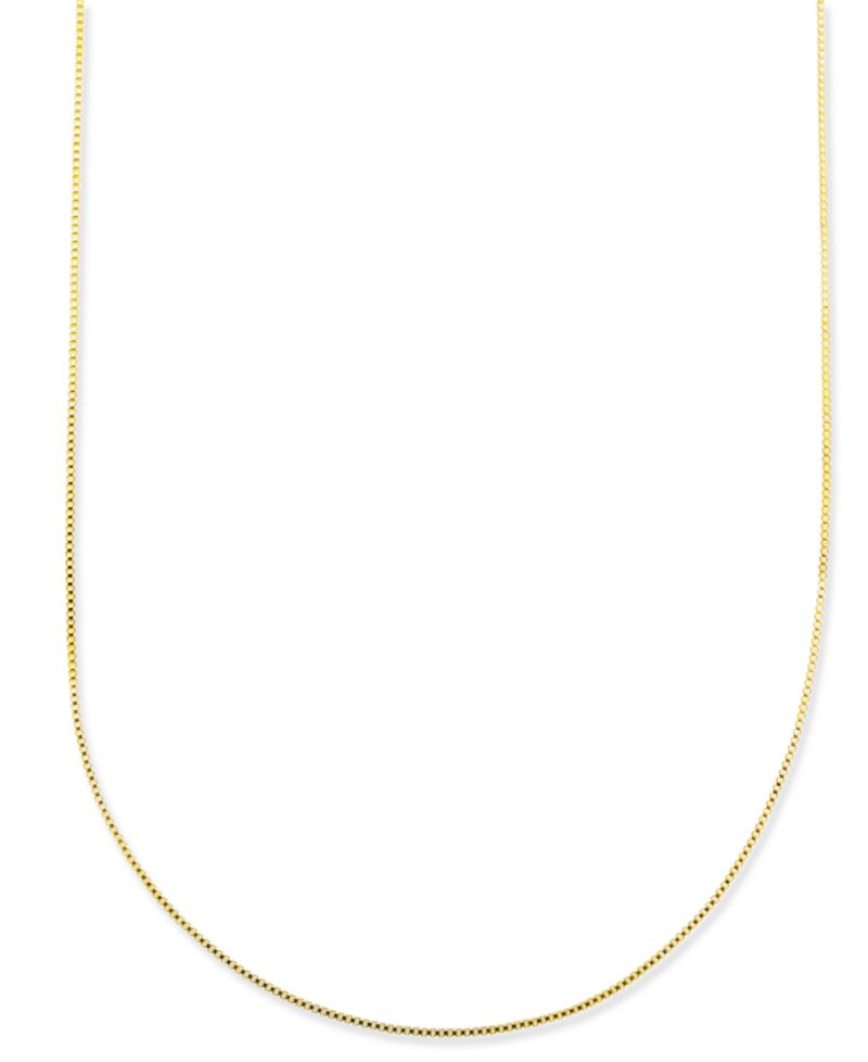 Fine Venetian 20" Chain Necklace in 18k Gold-Plate Over Sterling Silver