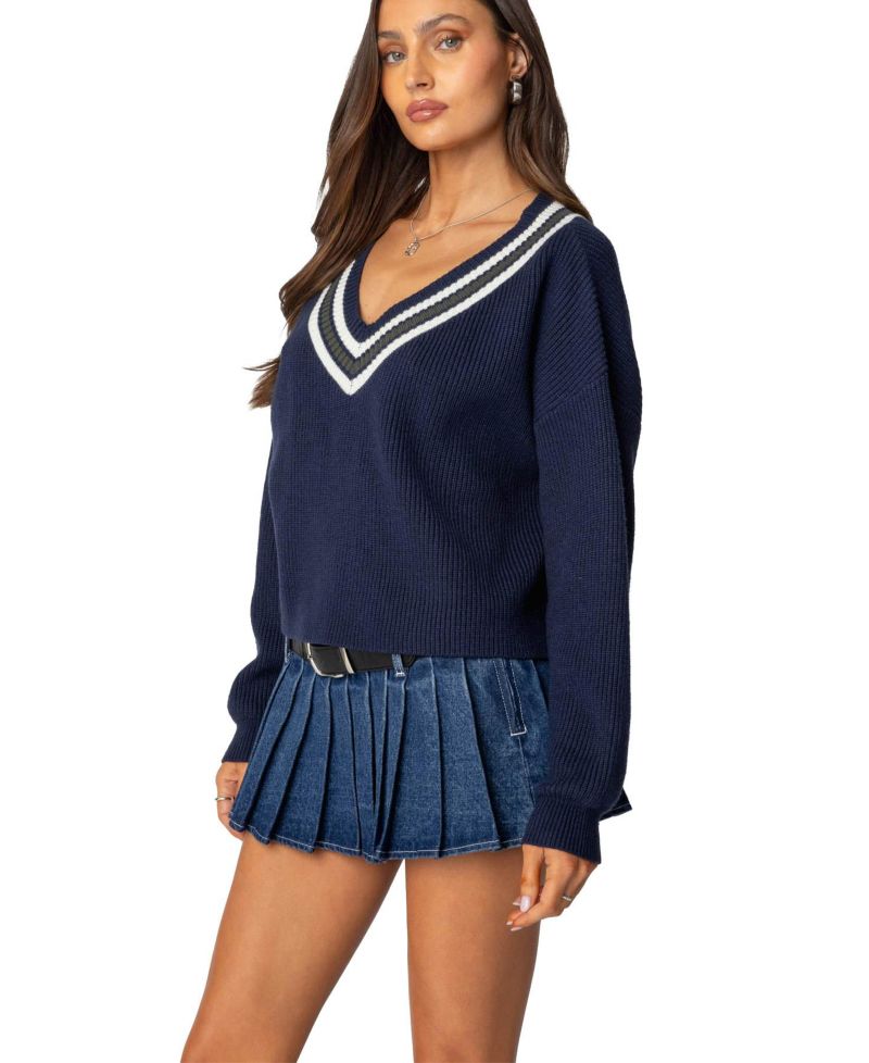 Women's Lauryl V Neck Sweater