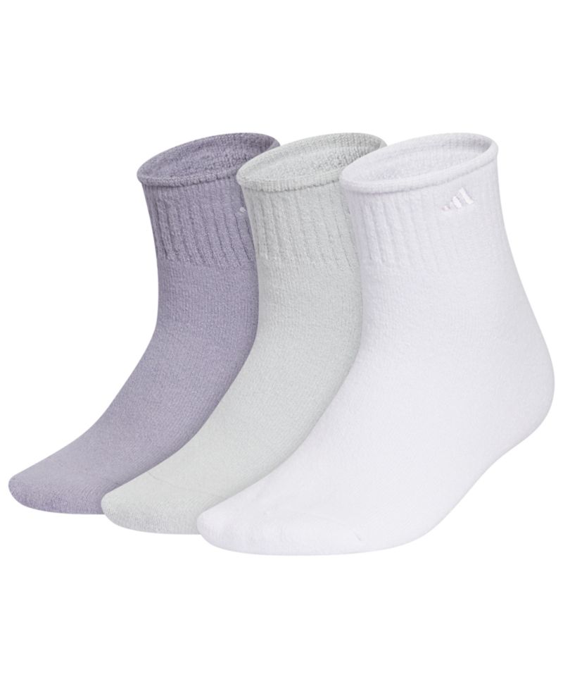 Women's Cushioned Comfort 3.0 Quarter Socks, 3-Pack