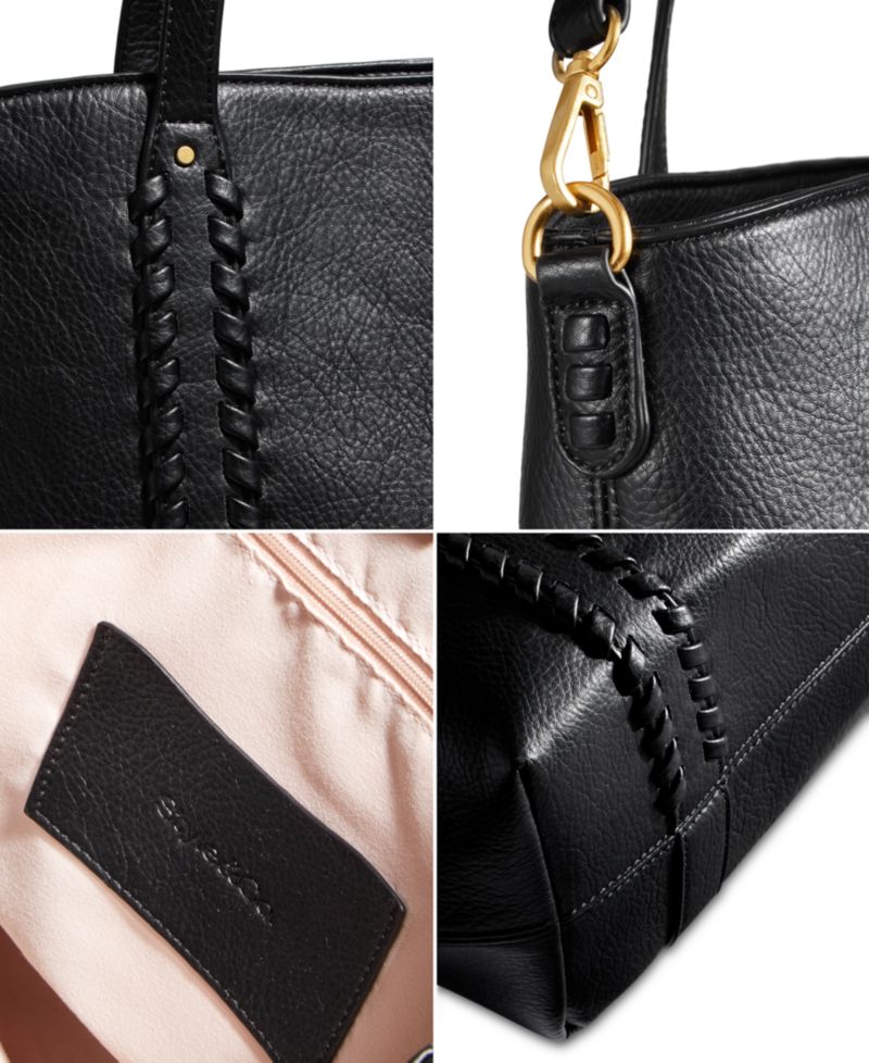 Whip-Stitch Medium Tote Bag, Exclusively Macy's
