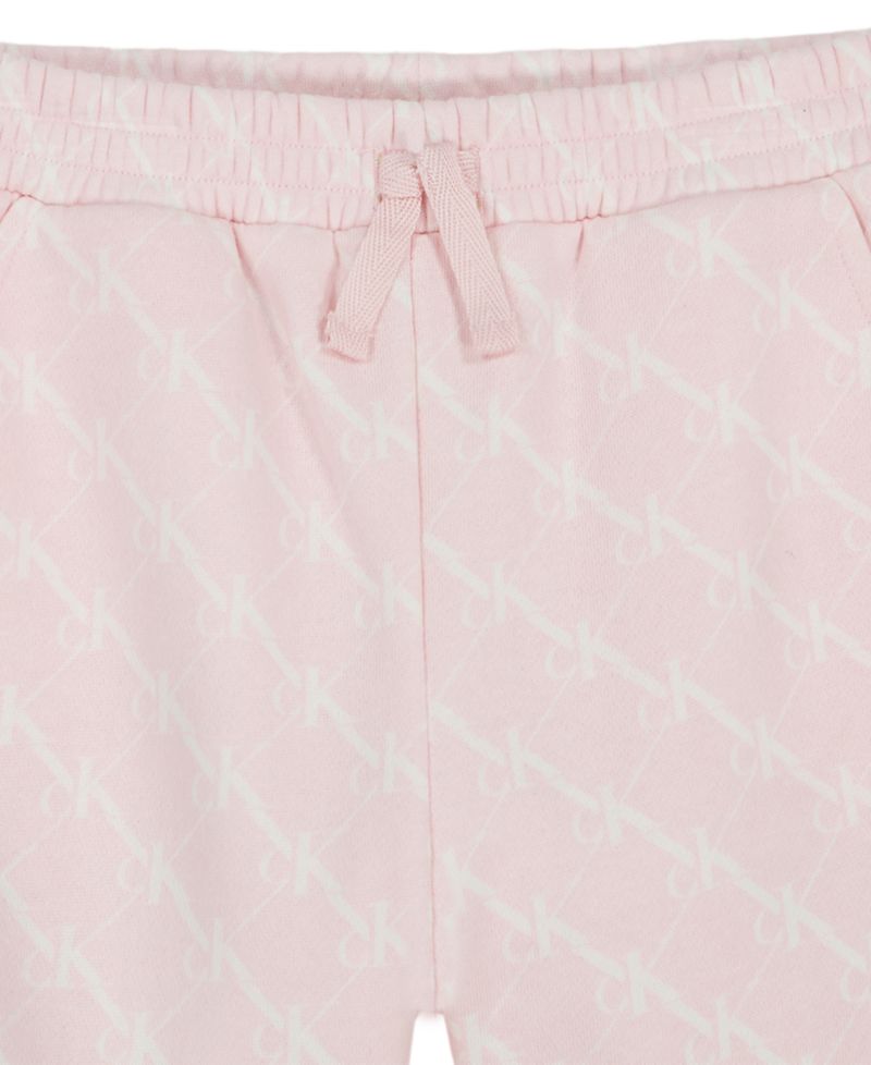 Girls' 2T-6X Mock-Neck Long-Sleeve Sweatshirt and Joggers, 2-Piece Set